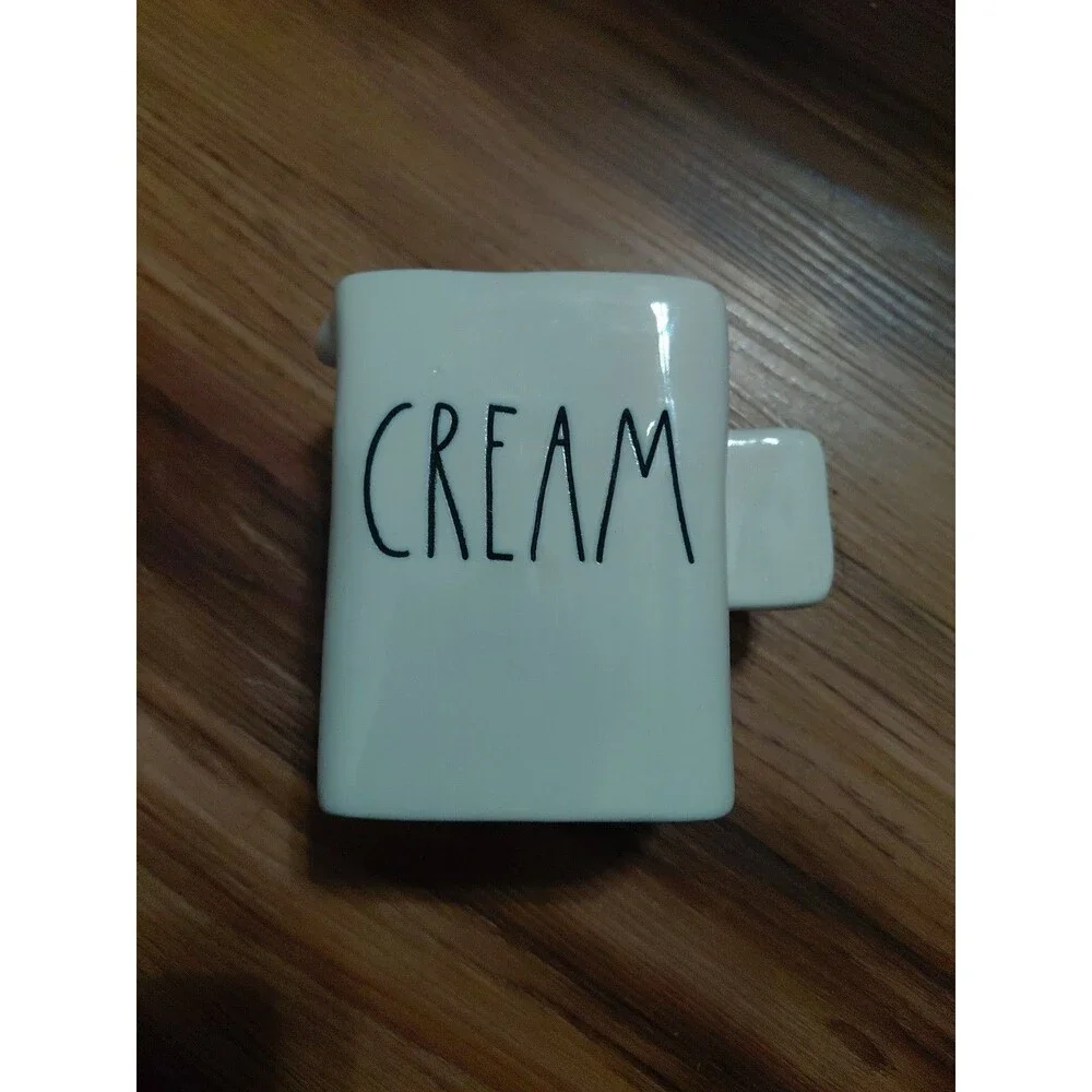 Rae Dunn CREAM Creamer Ceramic Dish  Artisan Collection by Magenta #185